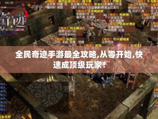 全民奇迹手游最全攻略,从零开始,快速成顶级玩家! 全民奇迹手游最全攻略,从零开始,快速成顶级玩家!