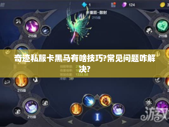 奇迹私服卡黑马有啥技巧?常见问题咋解决? 奇迹私服卡黑马有啥技巧?常见问题咋解决?