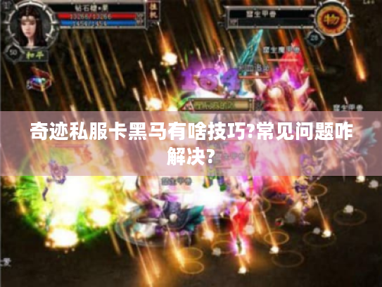 奇迹私服卡黑马有啥技巧?常见问题咋解决? 奇迹私服卡黑马有啥技巧?常见问题咋解决?