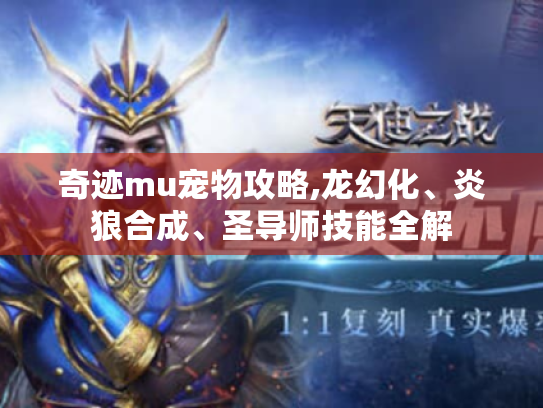 奇迹mu宠物攻略,龙幻化、炎狼合成、圣导师技能全解 奇迹mu宠物攻略,龙幻化、炎狼合成、圣导师技能全解