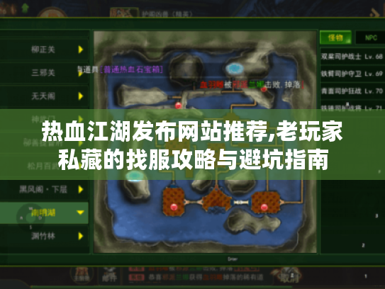 热血江湖发布网站推荐,老玩家私藏的找服攻略与避坑指南 热血江湖发布网站推荐,老玩家私藏的找服攻略与避坑指南
