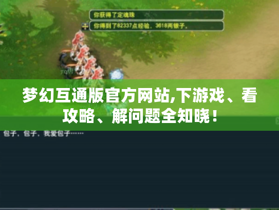 梦幻互通版官方网站,下游戏、看攻略、解问题全知晓! 梦幻互通版官方网站,下游戏、看攻略、解问题全知晓!