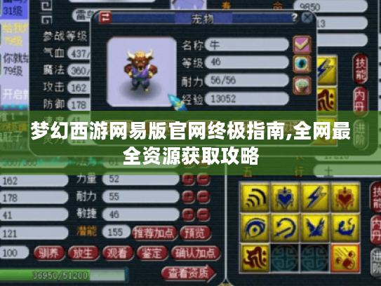 梦幻西游网易版官网终极指南,全网最全资源获取攻略 梦幻西游网易版官网终极指南,全网最全资源获取攻略