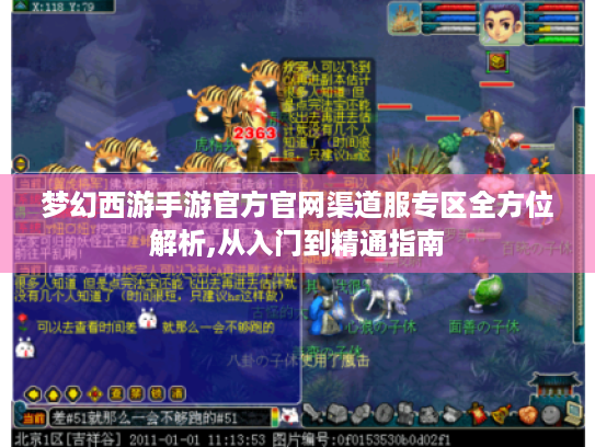 梦幻西游手游官方官网渠道服专区全方位解析,从入门到精通指南 梦幻西游手游官方官网渠道服专区全方位解析,从入门到精通指南