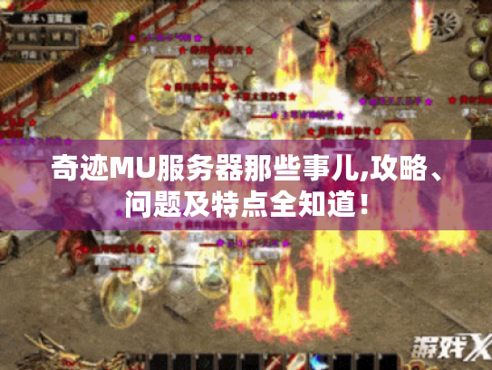 奇迹MU服务器那些事儿,攻略、问题及特点全知道! 奇迹MU服务器那些事儿,攻略、问题及特点全知道!