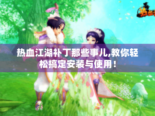 热血江湖补丁那些事儿,教你轻松搞定安装与使用! 热血江湖补丁那些事儿,教你轻松搞定安装与使用!