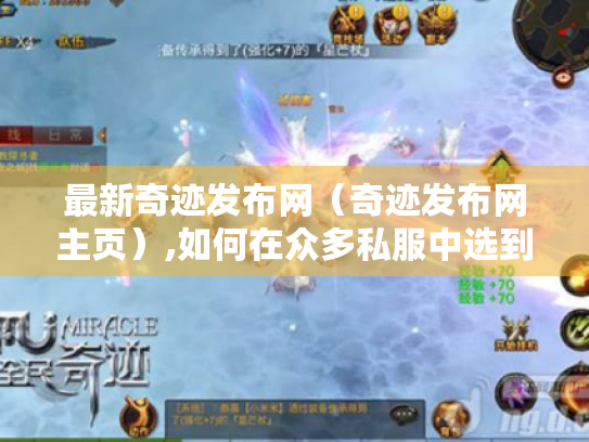 最新奇迹发布网(奇迹发布网主页),如何在众多私服中选到稳定好玩的? 最新奇迹发布网(奇迹发布网主页),如何在众多私服中选到稳定好玩的?