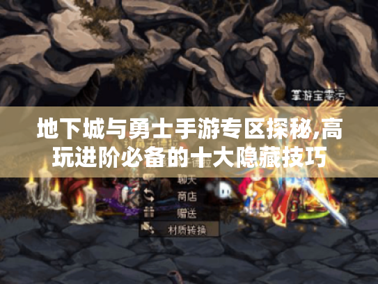 地下城与勇士手游专区探秘,高玩进阶必备的十大隐藏技巧