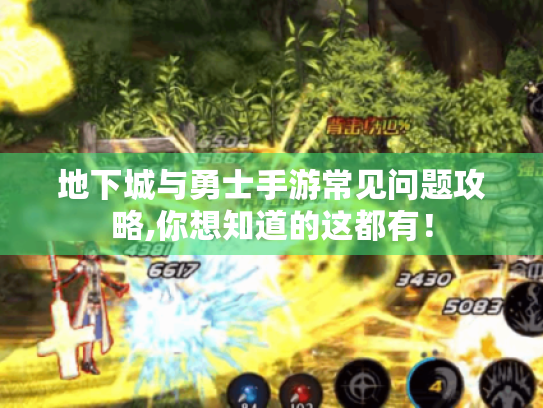 地下城与勇士手游常见问题攻略,你想知道的这都有! 地下城与勇士手游常见问题攻略,你想知道的这都有!