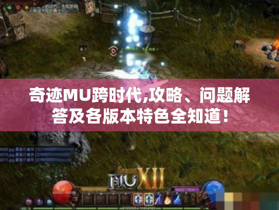 奇迹MU跨时代,攻略、问题解答及各版本特色全知道! 奇迹MU跨时代,攻略、问题解答及各版本特色全知道!