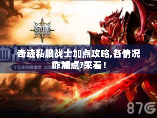 奇迹私服战士加点攻略,各情况咋加点?来看! 奇迹私服战士加点攻略,各情况咋加点?来看!