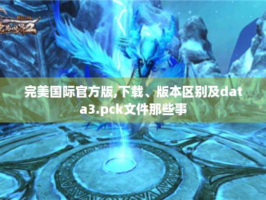 完美国际官方版,下载、版本区别及data3.pck文件那些事 完美国际官方版,下载、版本区别及data3.pck文件那些事