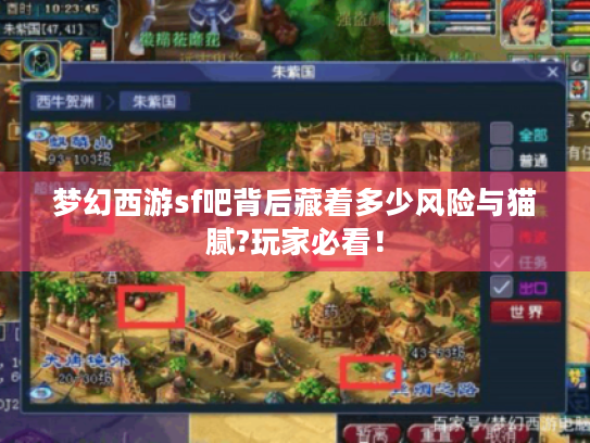 梦幻西游sf吧背后藏着多少风险与猫腻?玩家必看！