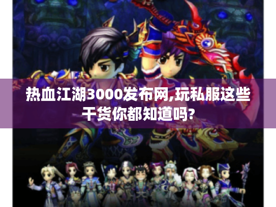热血江湖3000发布网,玩私服这些干货你都知道吗? 热血江湖3000发布网,玩私服这些干货你都知道吗?