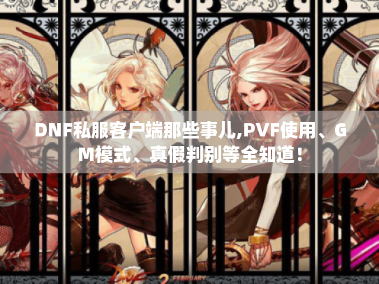 DNF私服客户端那些事儿,PVF使用、GM模式、真假判别等全知道！