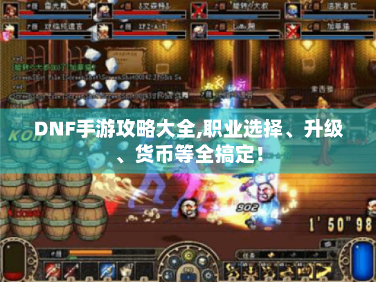 DNF手游攻略大全,职业选择、升级、货币等全搞定！