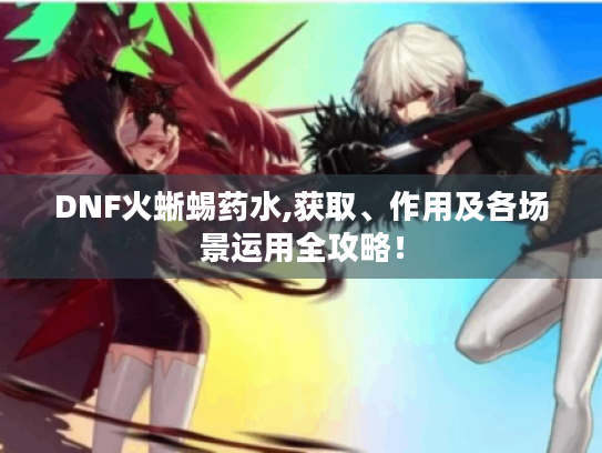 DNF火蜥蜴药水,获取、作用及各场景运用全攻略! DNF火蜥蜴药水,获取、作用及各场景运用全攻略!