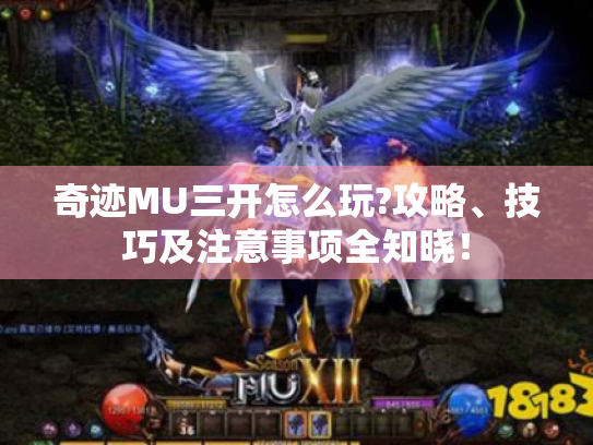 奇迹MU三开怎么玩?攻略、技巧及注意事项全知晓! 奇迹MU三开怎么玩?攻略、技巧及注意事项全知晓!