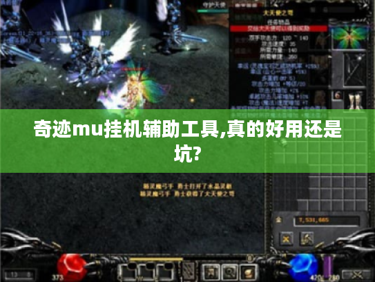 奇迹mu挂机辅助工具,真的好用还是坑? 奇迹mu挂机辅助工具,真的好用还是坑?