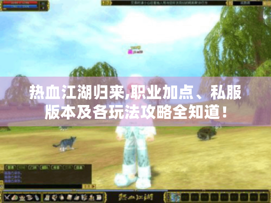 热血江湖归来,职业加点、私服版本及各玩法攻略全知道! 热血江湖归来,职业加点、私服版本及各玩法攻略全知道!
