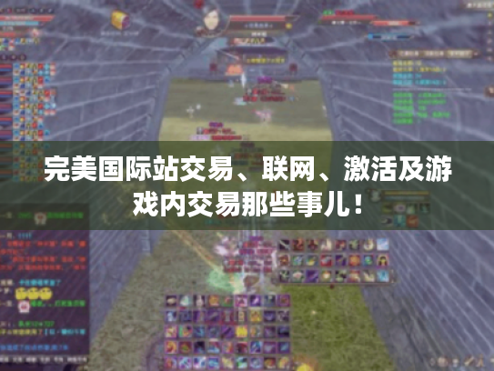完美国际站交易、联网、激活及游戏内交易那些事儿! 完美国际站交易、联网、激活及游戏内交易那些事儿!