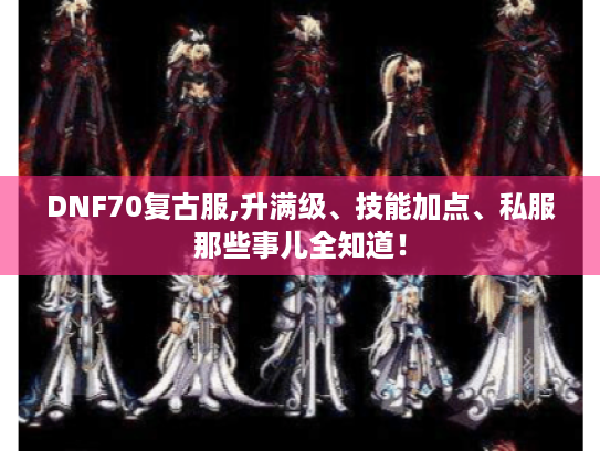 DNF70复古服,升满级、技能加点、私服那些事儿全知道！