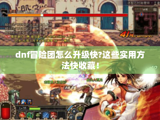 dnf冒险团怎么升级快?这些实用方法快收藏! dnf冒险团怎么升级快?这些实用方法快收藏!