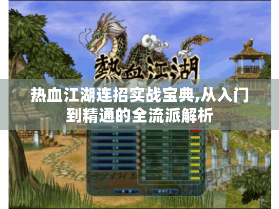 热血江湖连招实战宝典,从入门到精通的全流派解析 热血江湖连招实战宝典,从入门到精通的全流派解析