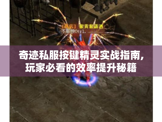 奇迹私服按键精灵实战指南,玩家必看的效率提升秘籍 奇迹私服按键精灵实战指南,玩家必看的效率提升秘籍