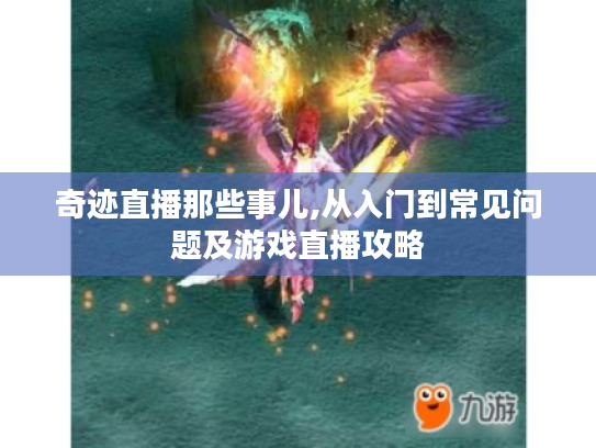 奇迹直播那些事儿,从入门到常见问题及游戏直播攻略 奇迹直播那些事儿,从入门到常见问题及游戏直播攻略