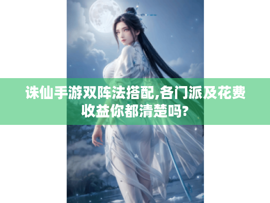 诛仙手游双阵法搭配,各门派及花费收益你都清楚吗? 诛仙手游双阵法搭配,各门派及花费收益你都清楚吗?