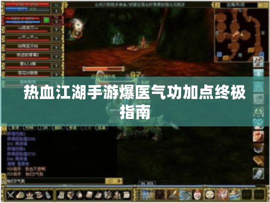 热血江湖手游爆医气功加点终极指南 热血江湖手游爆医气功加点终极指南