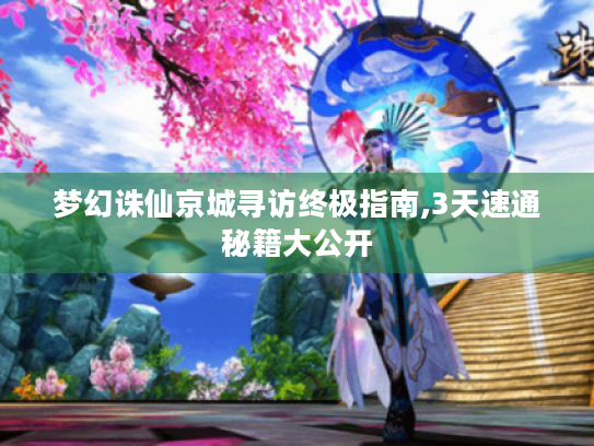 梦幻诛仙京城寻访终极指南,3天速通秘籍大公开 梦幻诛仙京城寻访终极指南,3天速通秘籍大公开