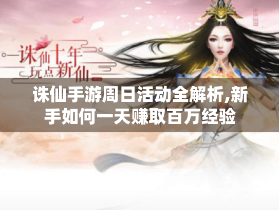 诛仙手游周日活动全解析,新手如何一天赚取百万经验 诛仙手游周日活动全解析,新手如何一天赚取百万经验