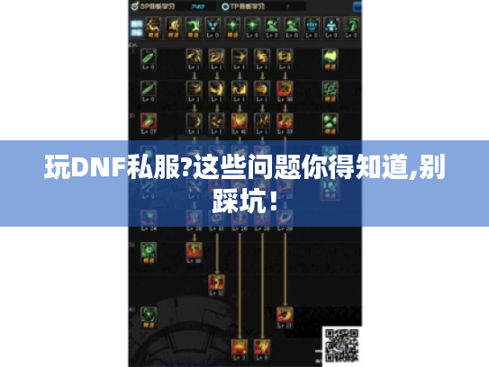 玩DNF私服?这些问题你得知道,别踩坑! 玩DNF私服?这些问题你得知道,别踩坑!