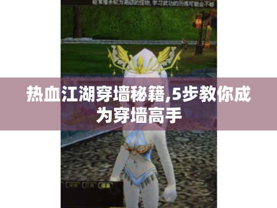 热血江湖穿墙秘籍,5步教你成为穿墙高手 热血江湖穿墙秘籍,5步教你成为穿墙高手