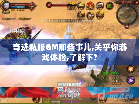 奇迹私服GM那些事儿,关乎你游戏体验,了解下? 奇迹私服GM那些事儿,关乎你游戏体验,了解下?