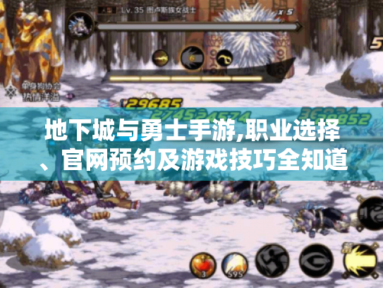 地下城与勇士手游,职业选择、官网预约及游戏技巧全知道！