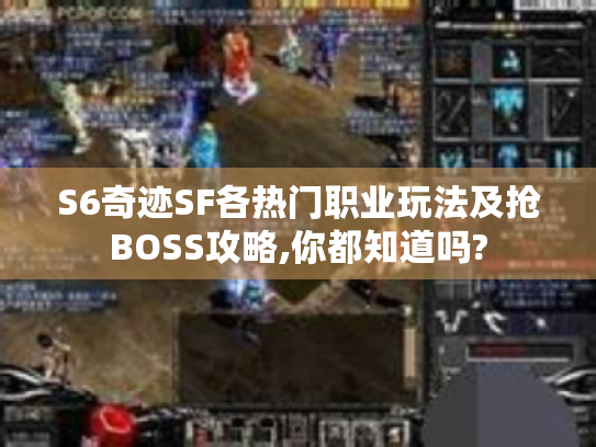 S6奇迹SF各热门职业玩法及抢BOSS攻略,你都知道吗? S6奇迹SF各热门职业玩法及抢BOSS攻略,你都知道吗?