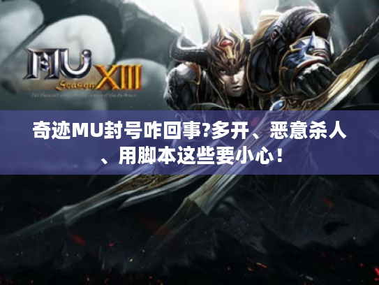 奇迹MU封号咋回事?多开、恶意杀人、用脚本这些要小心! 奇迹MU封号咋回事?多开、恶意杀人、用脚本这些要小心!