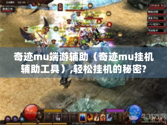 奇迹mu端游辅助(奇迹mu挂机辅助工具),轻松挂机的秘密? 奇迹mu端游辅助(奇迹mu挂机辅助工具),轻松挂机的秘密?