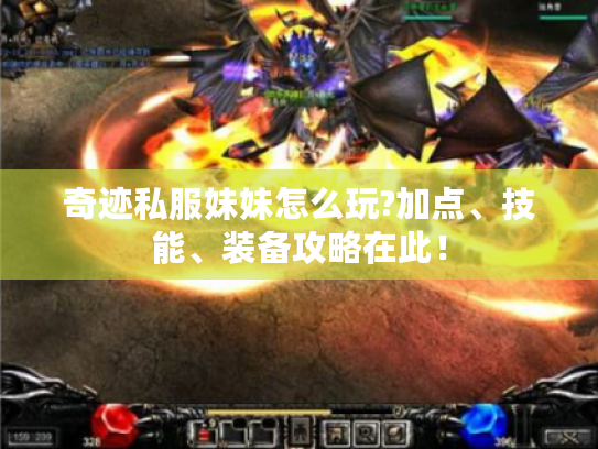奇迹私服妹妹怎么玩?加点、技能、装备攻略在此! 奇迹私服妹妹怎么玩?加点、技能、装备攻略在此!