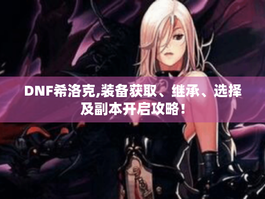 DNF希洛克,装备获取、继承、选择及副本开启攻略! DNF希洛克,装备获取、继承、选择及副本开启攻略!