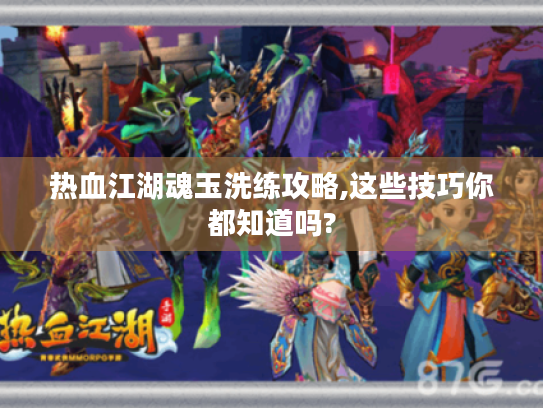 热血江湖魂玉洗练攻略,这些技巧你都知道吗? 热血江湖魂玉洗练攻略,这些技巧你都知道吗?