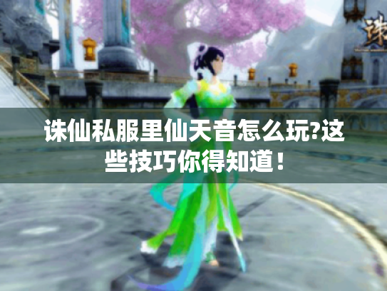 诛仙私服里仙天音怎么玩?这些技巧你得知道! 诛仙私服里仙天音怎么玩?这些技巧你得知道!