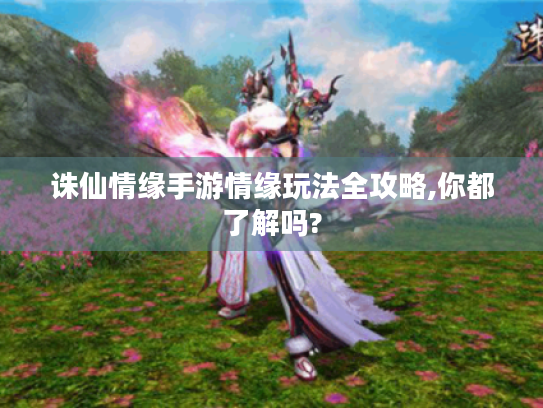 诛仙情缘手游情缘玩法全攻略,你都了解吗? 诛仙情缘手游情缘玩法全攻略,你都了解吗?