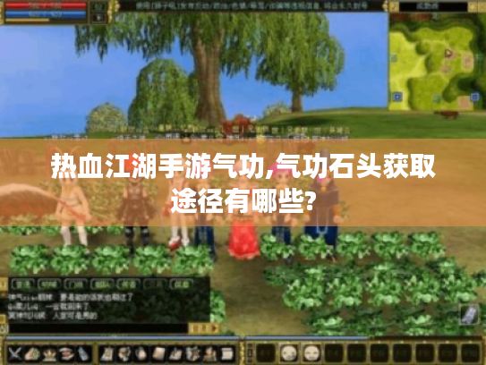 热血江湖手游气功,气功石头获取途径有哪些? 热血江湖手游气功,气功石头获取途径有哪些?