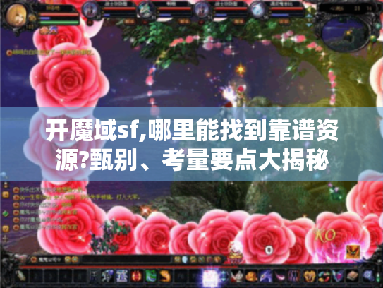 开魔域sf,哪里能找到靠谱资源?甄别、考量要点大揭秘 开魔域sf,哪里能找到靠谱资源?甄别、考量要点大揭秘