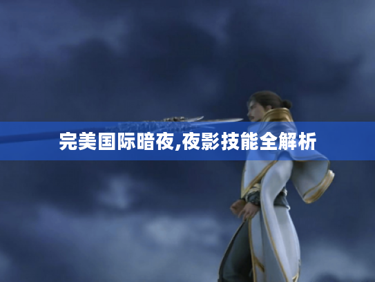 完美国际暗夜,夜影技能全解析 完美国际暗夜,夜影技能全解析