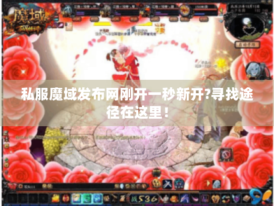 私服魔域发布网刚开一秒新开?寻找途径在这里! 私服魔域发布网刚开一秒新开?寻找途径在这里!